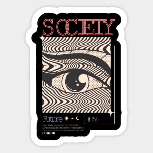 society Sticker